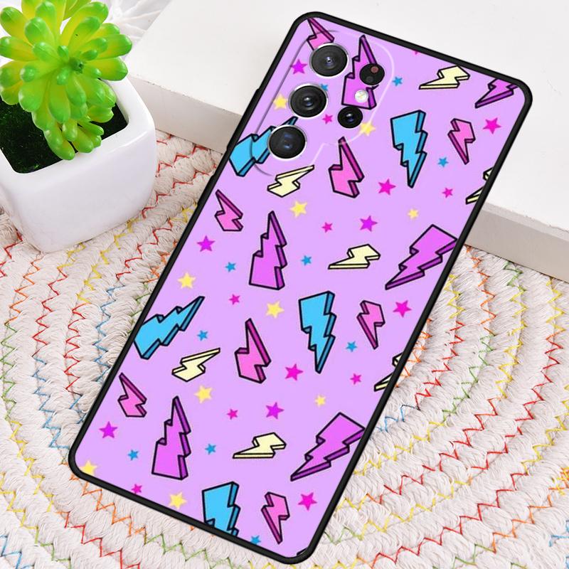 Blitz Polka Dots Stern Niedliche Silikon Handyhülle Für Samsung Galaxy note 10 pro S26 S25 S24 S23 S22 S21 Plus Ultra Capa Cover