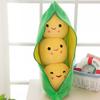 Pea Pod Plush Doll Cute Bean Couple Sleeping Pillow Valentine's Day Gift