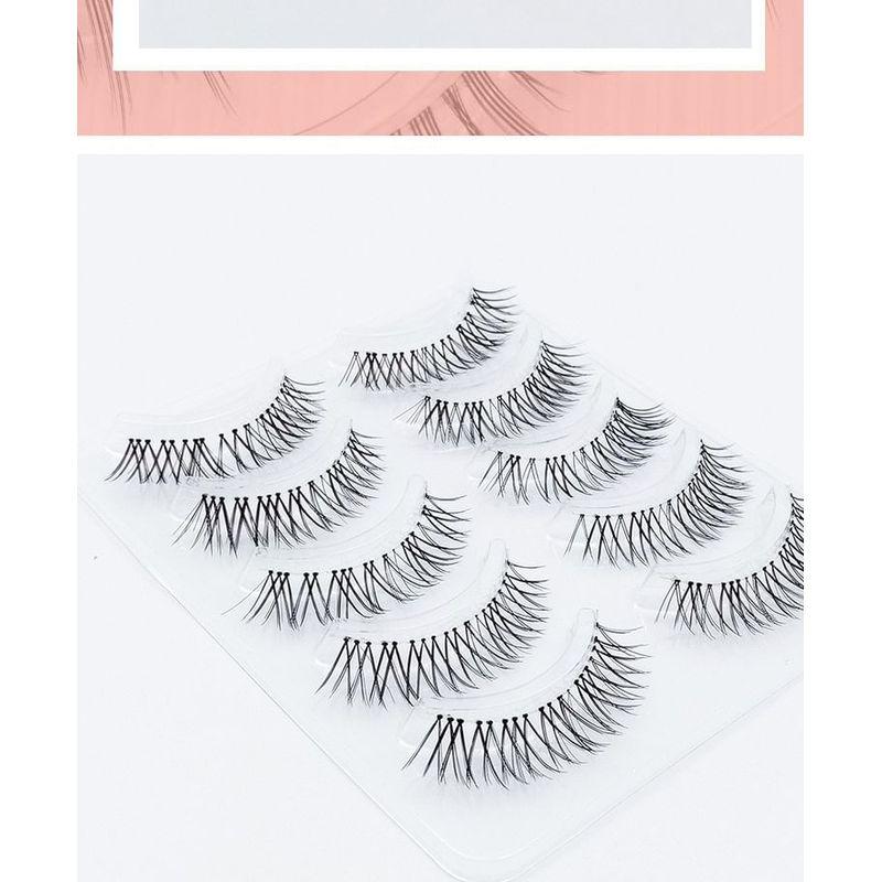 Lashie - Natürliche Mehrfachpackung künstliche Wimpern