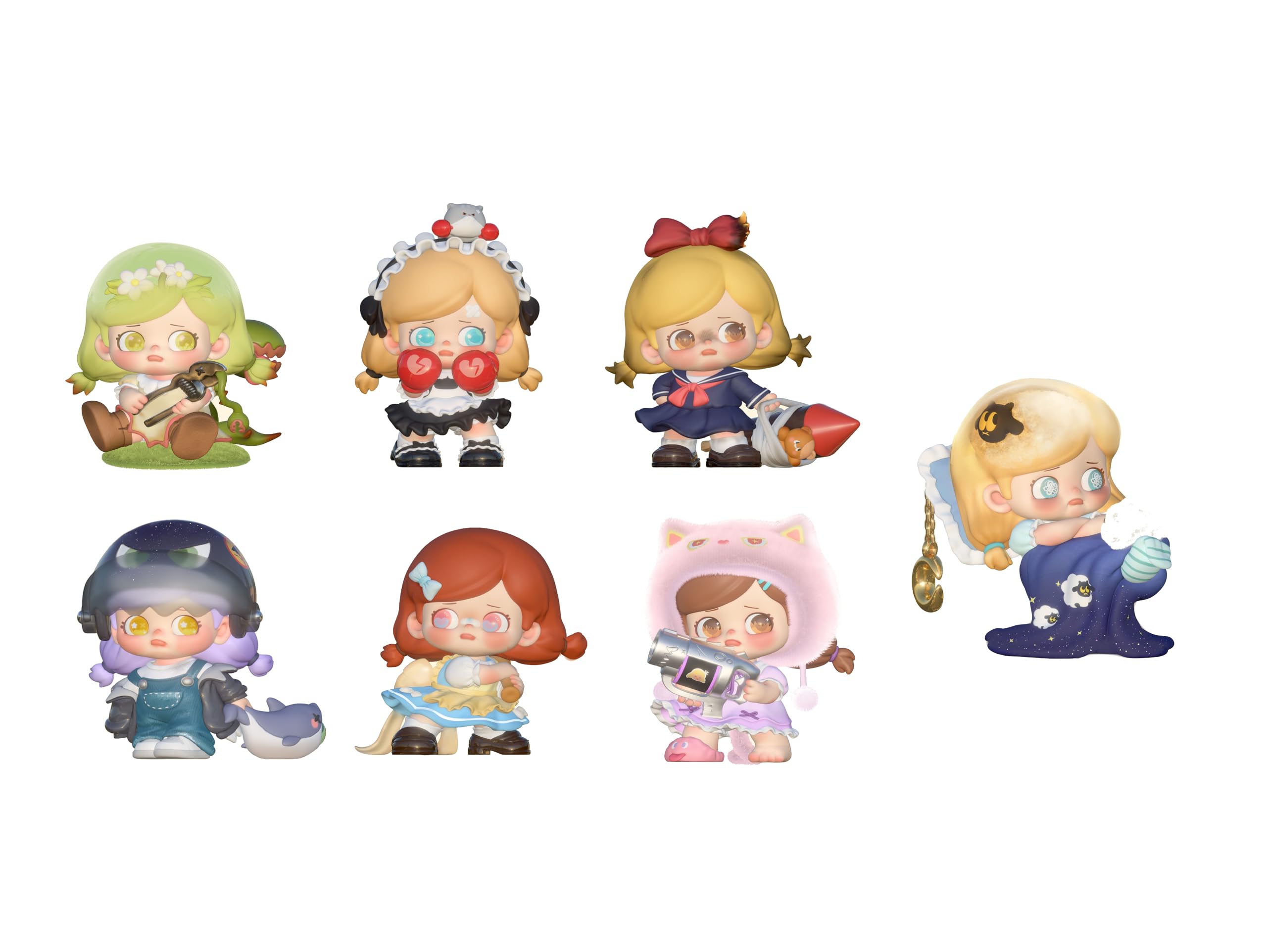 

JOTOYS KOKOSA Series PVC Trading Box of 6 K.O.GIRLS Figures,