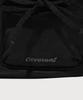 Covernat Woman Clover Heart Nylon Ribbon Backpack Black