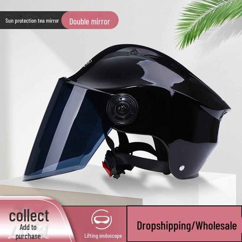 Celoroční přilby do elektromobilů: Sluneční ochranné polopřilby pro muže a ženy