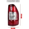 Rear Tail Light Assembly Compatible For Isuzu Dmax D-Max Pickup 2002 2003 2004 2005 2006 Car Turn Signal Lights Stop Brake Lamp No Bulb(Right)