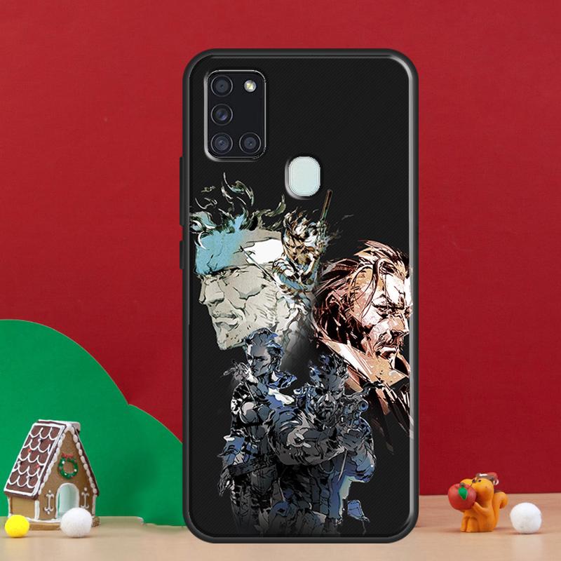 Metal Gear Solid Cover For Samsung Galaxy A54 A34 A14 A32 A12 A22 A52 A72 A13 A33 A53 A50 A52S A51 A71 Back Case