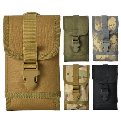 Tactical Outdoor Military Molle Utility Bag Waist Accessories Bag Phone Belt Pouch Cell Phone Holder Mobile Phone Case 17x9x2cm