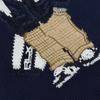 Little Bear Autumn/Winter Men's Pure Cotton Embroidered Round Neck Sweater