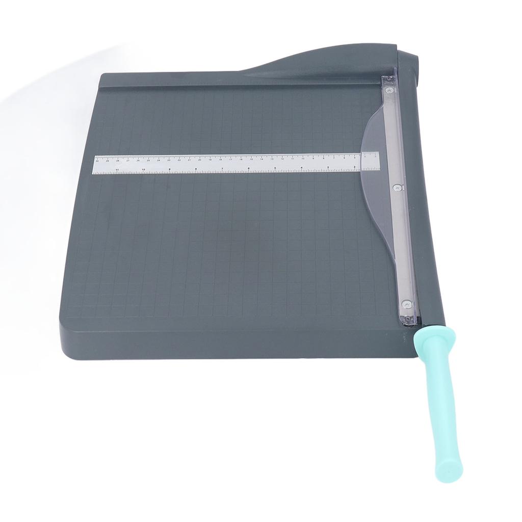 12 Inch Paper Cutter Steel Blade Paper Trimmer Portable Efficient Office Paper Cutting Board for  