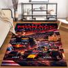 Formula 1 Racing Monaco Grand Prix Rug Non-slip Rug Suitable for Living Room and Bedroom Sofas.