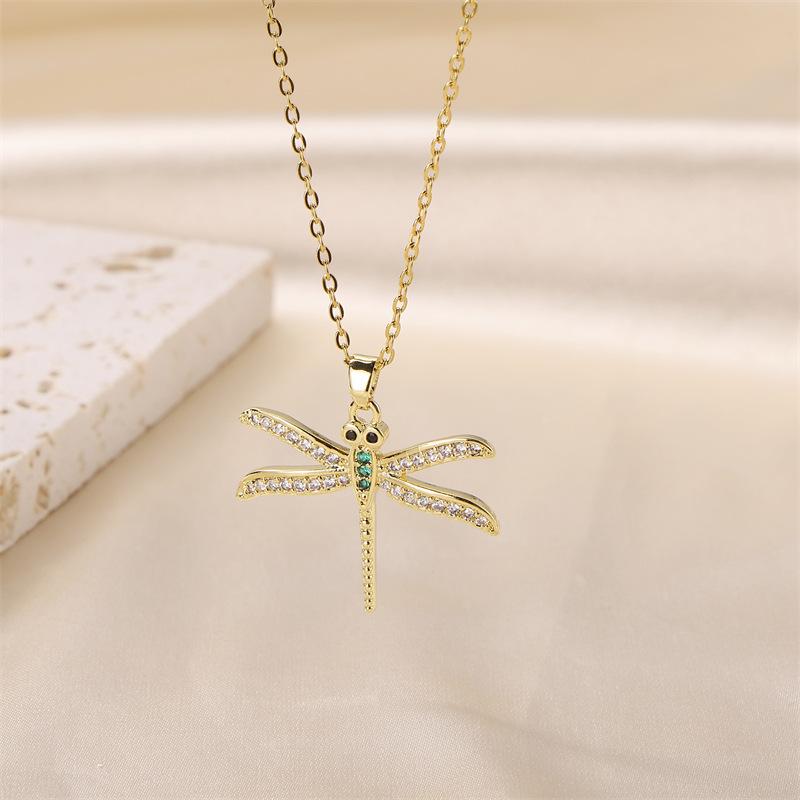 Design Animal Unique Zodiac Pendant Necklace With Zircon Stone  Fashionable O Chain Necklace For All