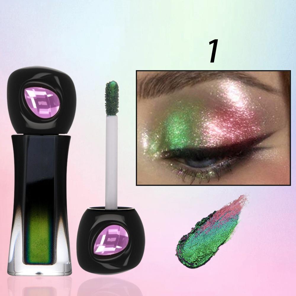 

6-color Chameleon Eyeshadow Fine Sparkling Chameleon Eyeshadow Pearlescent Sleeping Eye Liquid Eyeshadow