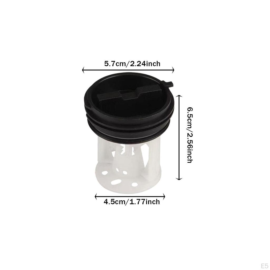 Drain Pump Cover for Roller Drum Washing Machines, Replacement Part