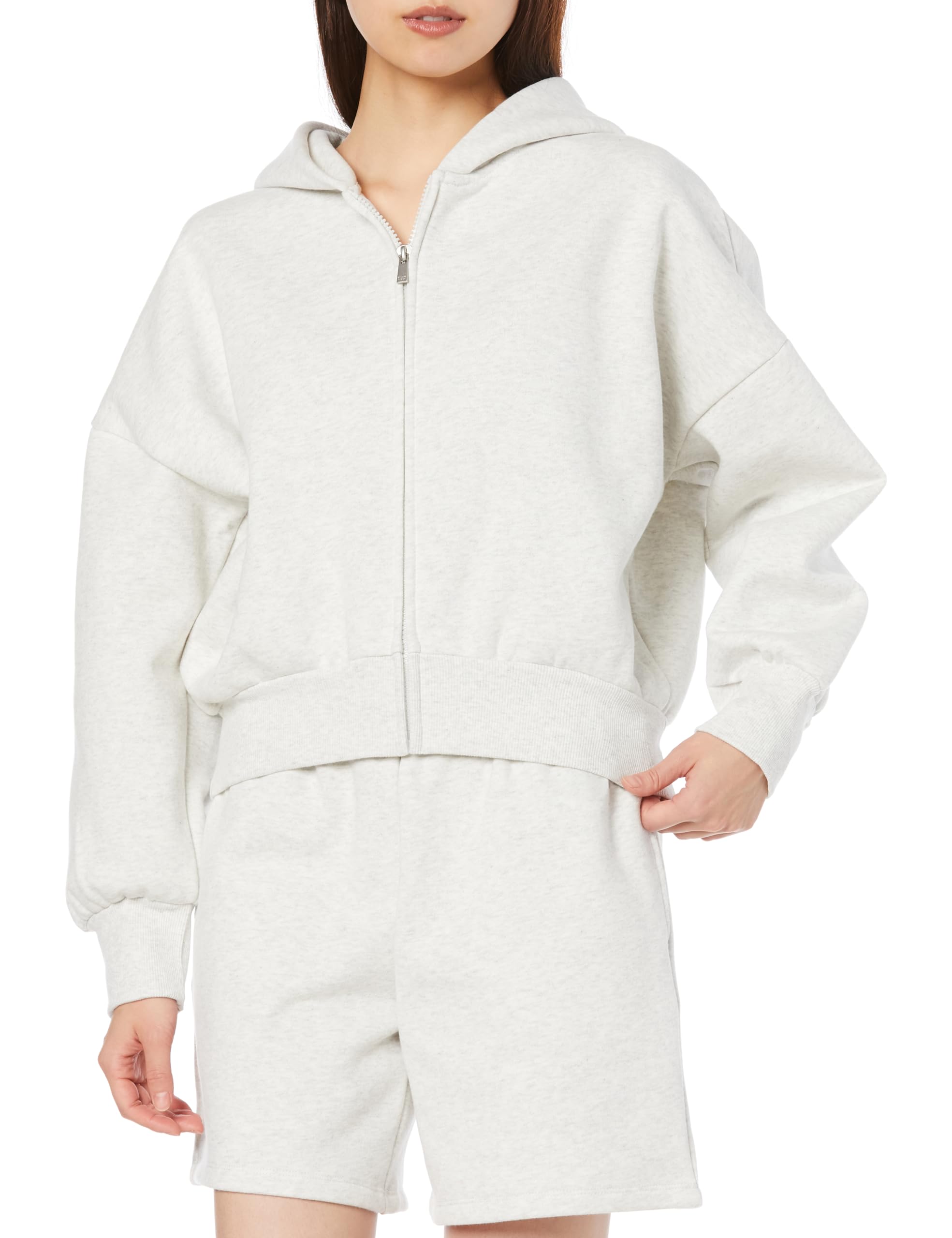 

Gelato Pique Fleece Hoodie Free Size Women s PWCT235250, Gray, серый