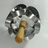Stainless Steel Donut Mold 6-Cavity Cake Mold for Baking Circle Cookie Cutters Versatile Kitchen Tool for Cookies Biscuits Mini Cakes Snacks Desserts
