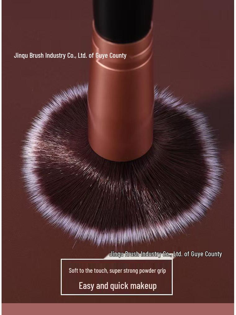 16-Piece Makeup Brush Set: 5 Large, 11 Small for Powder, Eyeshadow, and Full Beauty Application