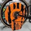 Cubierta de freno de disco de bicicleta, herramientas de lavado de bicicletas anticontaminación para protección de bordes