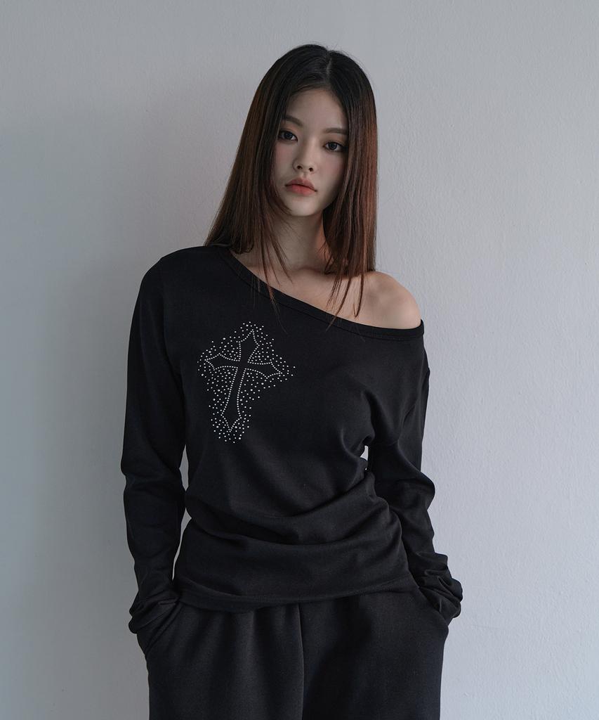 5OML Cross Hotfix Long Sleeve Black