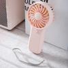 Mini Handheld Fan With Fast Speed Motor Battery Powered Portable Air Circulation For Hot Weather Activity