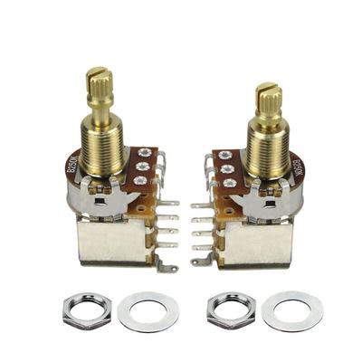 DPDT Regelpotentiometer Push-Push Potentiometer Gitarrenpotentiometer Zugschalter A250K/B250K/A500K/B500K