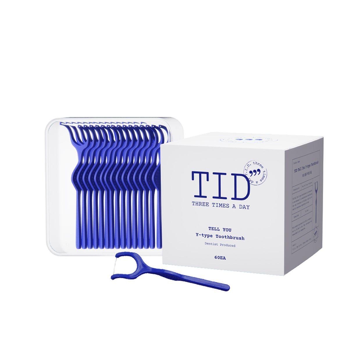 Telu Y-Type Dental Floss 60-Pack