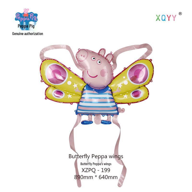 Colorful Children's Angel Wings Inflatable Butterfly Balloons for Night Market and Street Stall Decoration