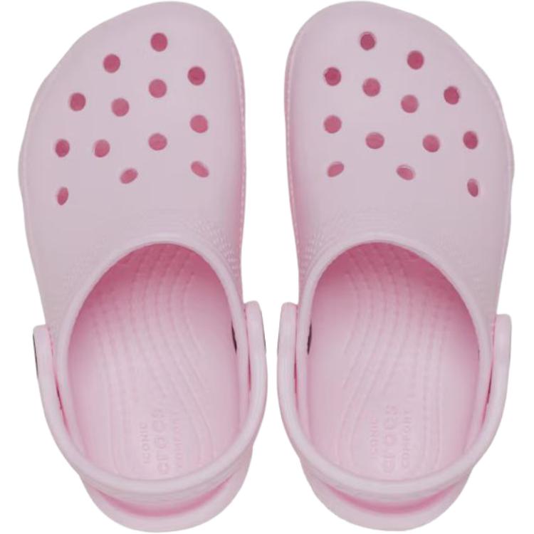 Crocs Classic Clog Breathable Lightweight Cushioning Low Top Children's Sandals Pink Kids'