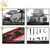 Non-Toxic Military Ship Aircraft Cruiser Building Blocks Army Tank Truck Model Bricks City Construction Children Toy For Children Gift