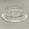 CHANEL COCO Mark Earring Silver plastic 5.8g Women Used
