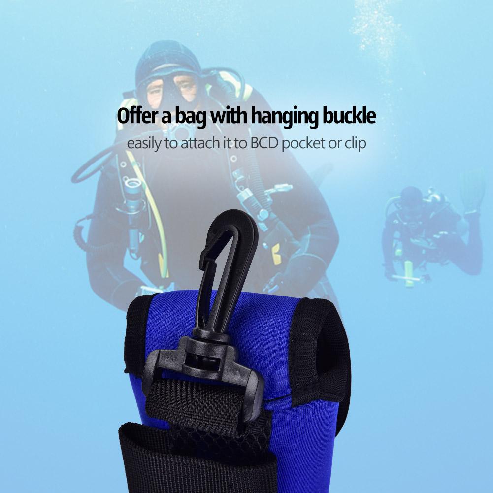 High Visibility Inflatable Scuba Diving Surface Signal Marker Buoy with Storage Bag