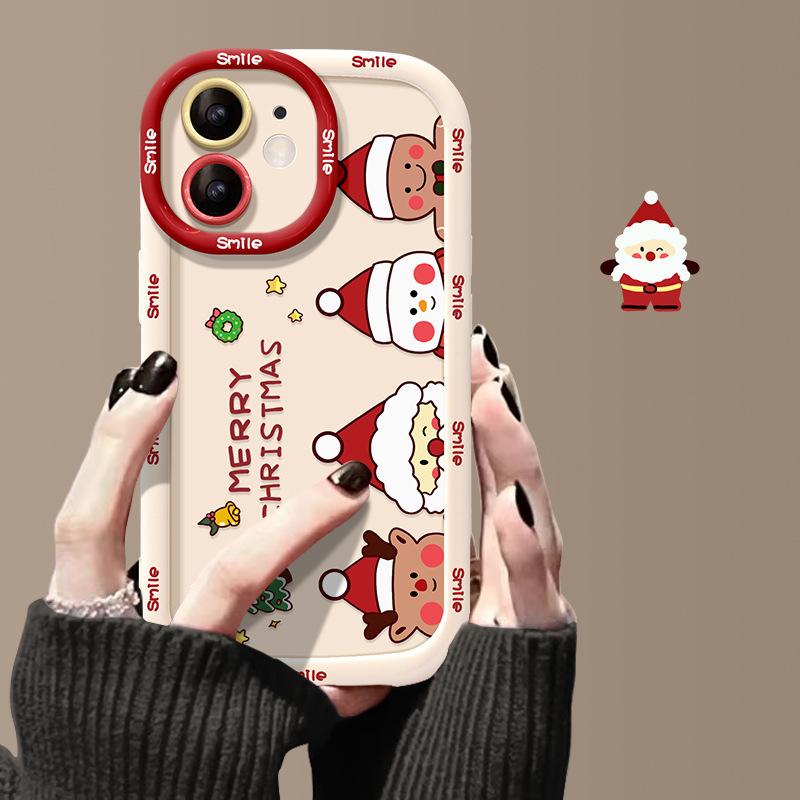 

Подходит для чехла для мобильного телефона Apple 15 Iphone13promax Санта Клаус 14/12 Силикон Xr/xr Противоударный 16 iPhone 14 Pro