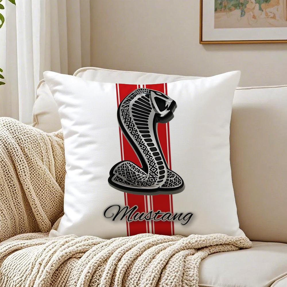 Powerful Car Brand SSHELBY Cushion Cover Pillowcase Antidustmite Living Room Sofa Decor Cushion Room