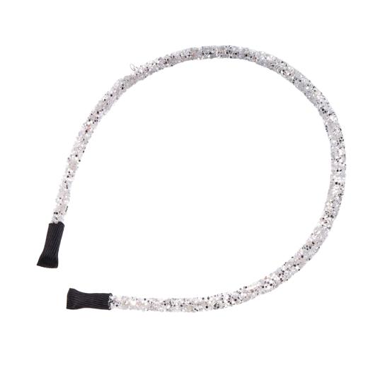 Women Hair Hoop Sparkling Sequins Elastic Headband DIY Glitter Handmade DIY Hair Hoop Christmas