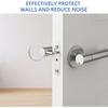 Doors Stopper Soft Silicone Wall Protector Self-adhesive Door Handle Bumper Non-slip Round Doors Stop Muffler home improvement