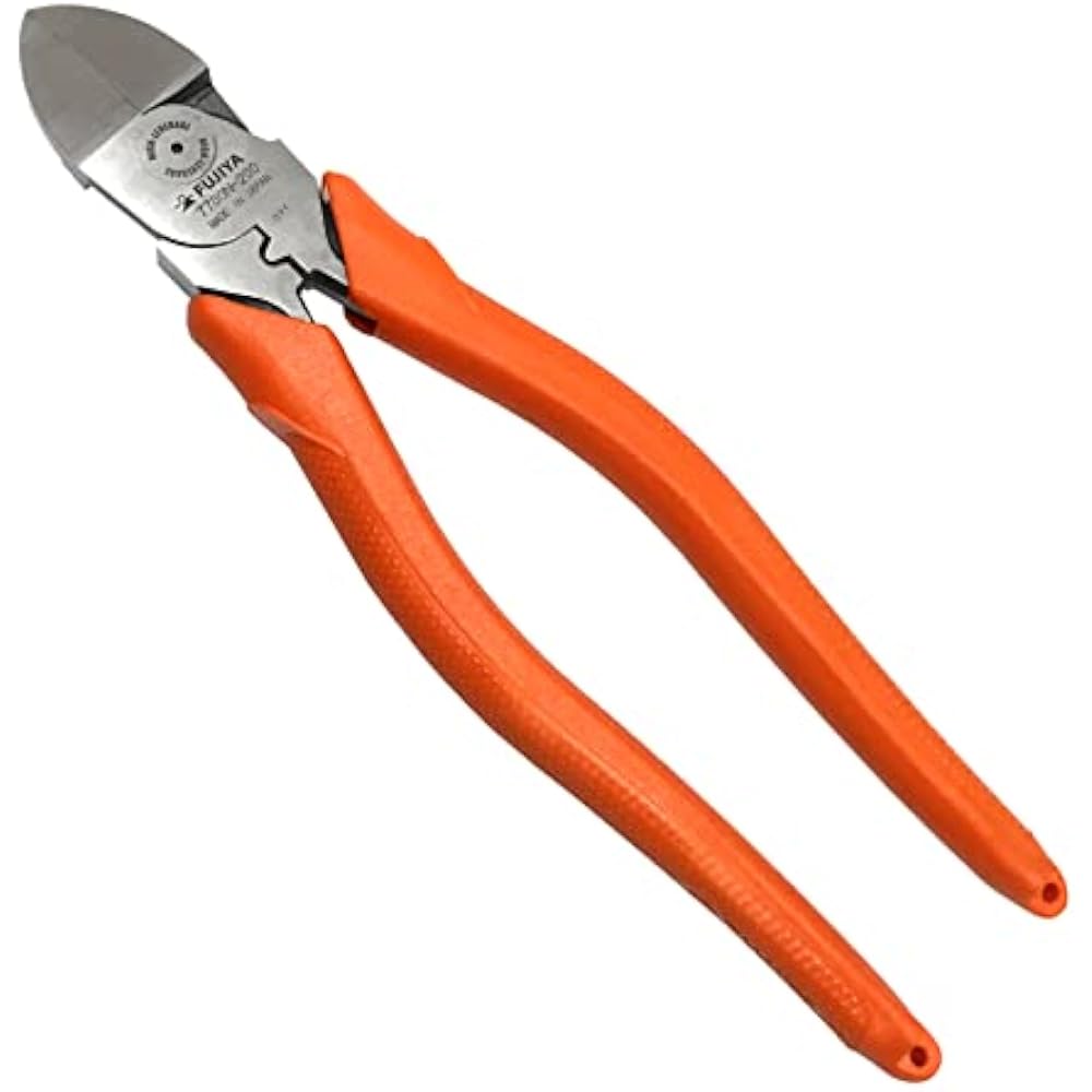 Fujiya (Fujiya) Electrician Master Eccentric Thin Blade Nipper 7700N-200 (VA Line Cutting) Eccent...