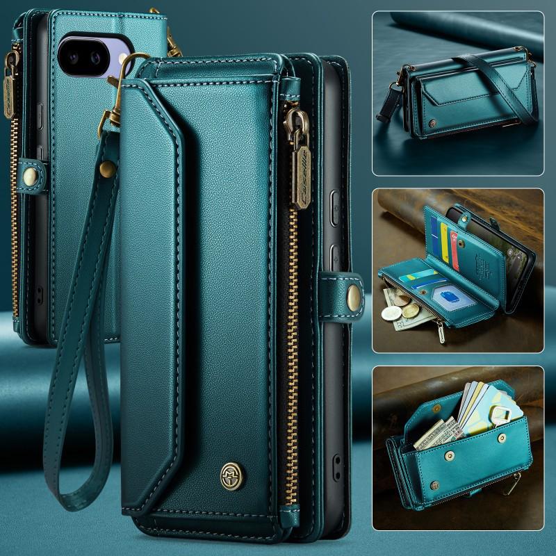 Cross-Body Phone Case with Card Slot for Google Pixel 7A/8P/9Pro/10 Pro XL – Shoulder Strap Included