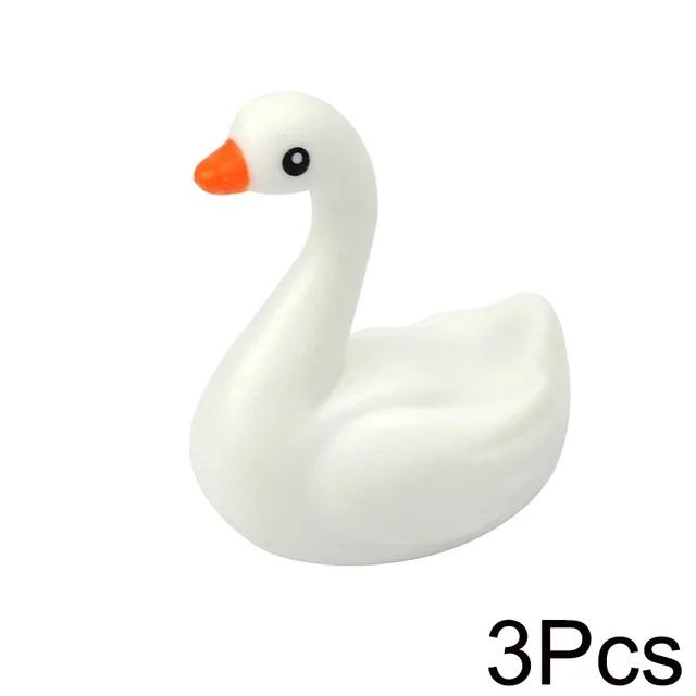 MOC Animals Building Blocks Flamingo Swan Otter Cat Dog Pug Chick Duck Eagle Sheep Owl Rabbit DIY Model Brick Toys for Children