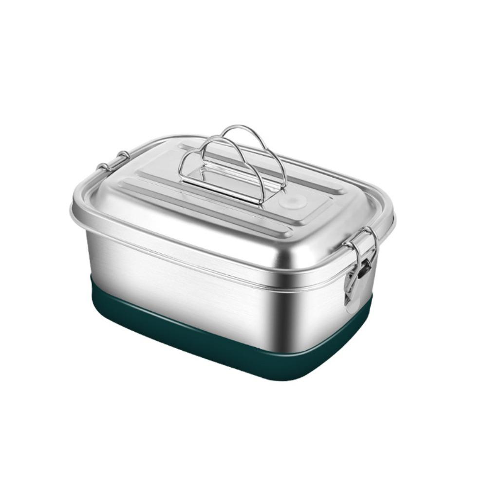 

Thickened Food Container Sealed Fresh-keeping Box Durable Food Storage Box Work School 1.2L