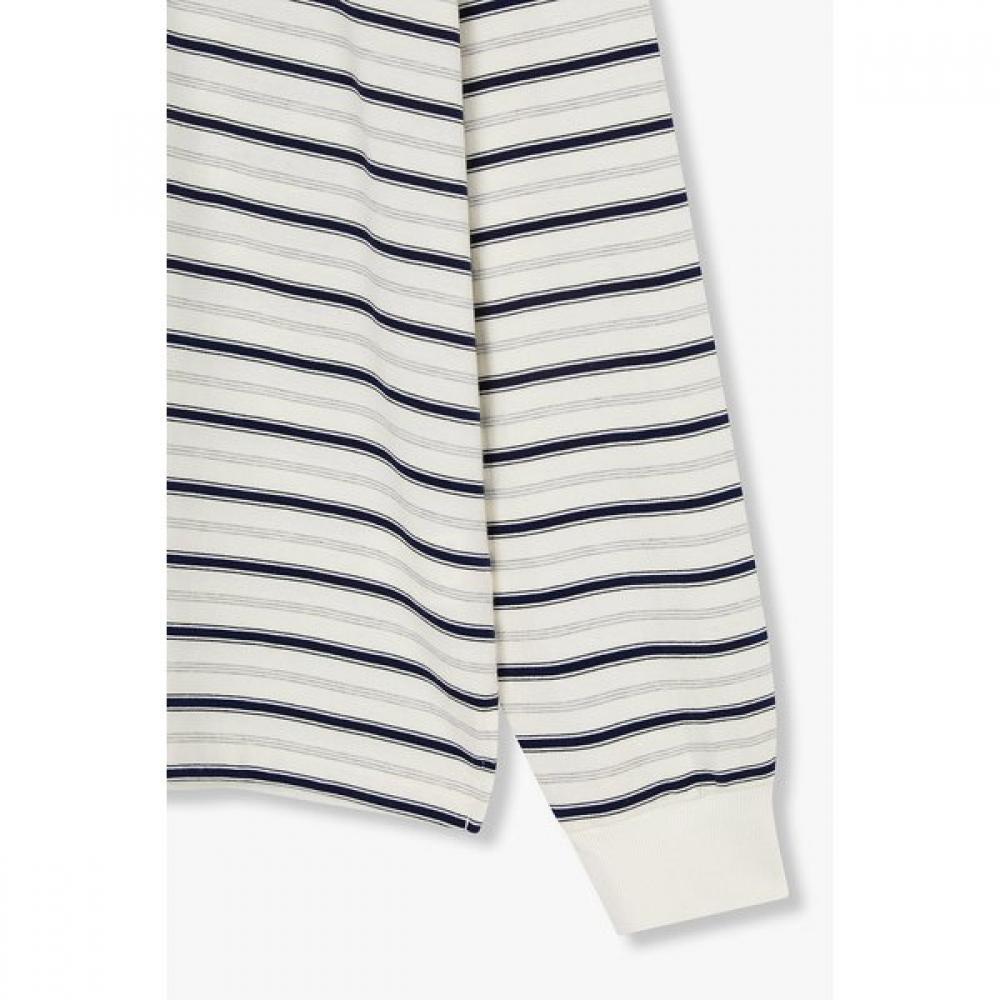 STUDIO TOMBOY Men Casual STripe Collar T shirT 9176322981ar