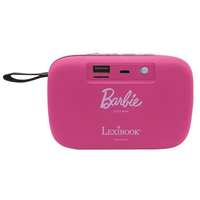 Bluetooth reproduktor - Barbie - Kompaktní - Látkový povrch - Výdrž 4 hodiny - USB-C