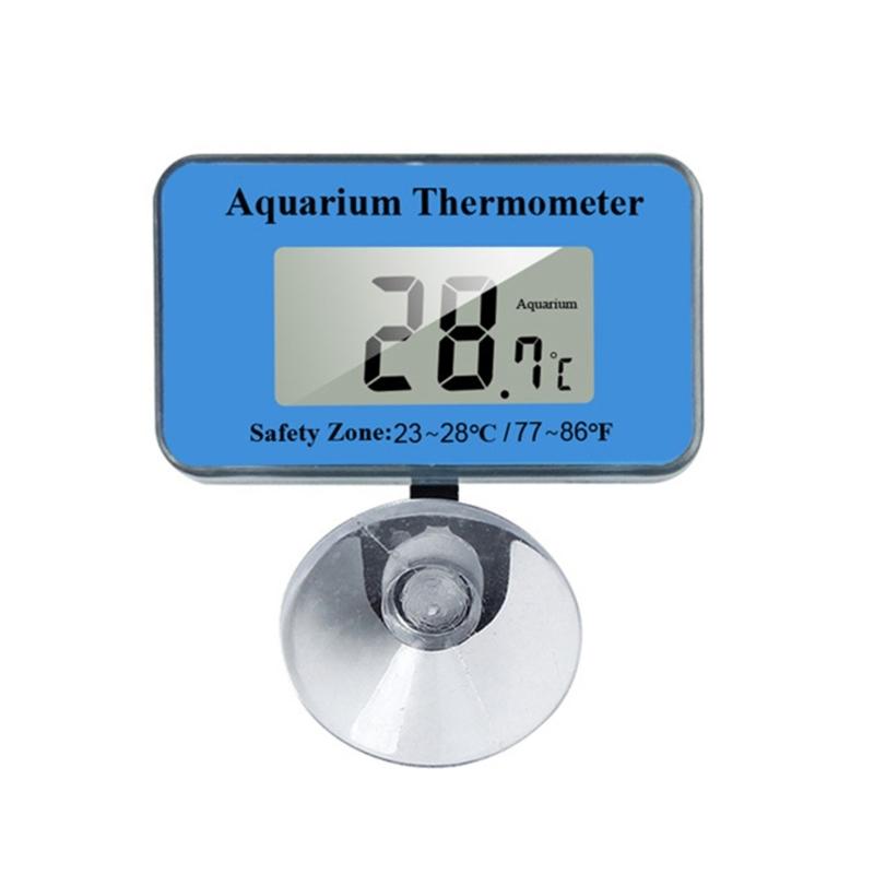 

Submersible Thermometers with Suction Cup Fishtanks Thermometers with Accurate Digital Display Water Temperature Readings 1