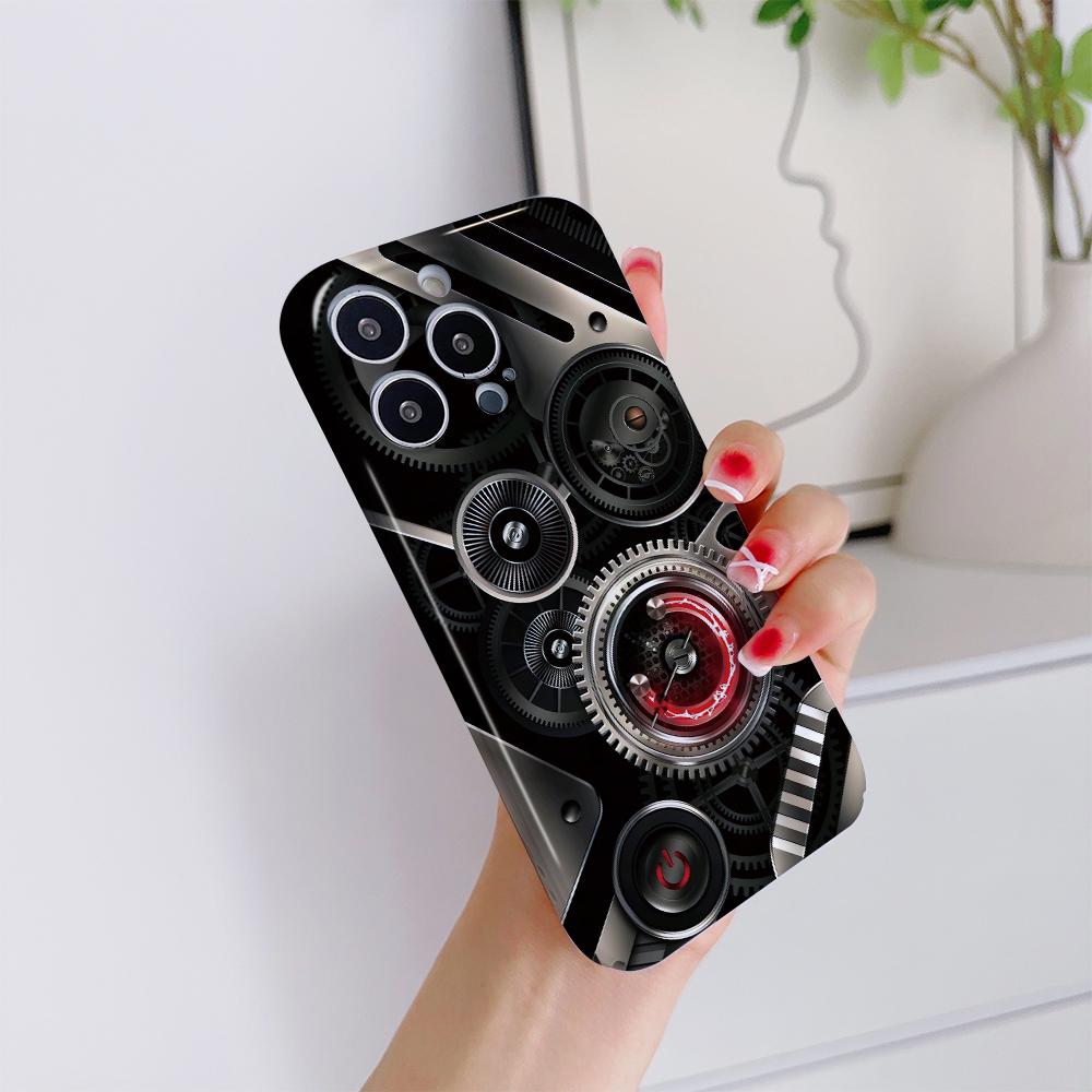 All-inclusive Film Phone Case Cartoon Fashion Design Hard Shell Full Cover Camera Protection Case for Samsung Xiaomi Poco Redmi Infinix Tecno