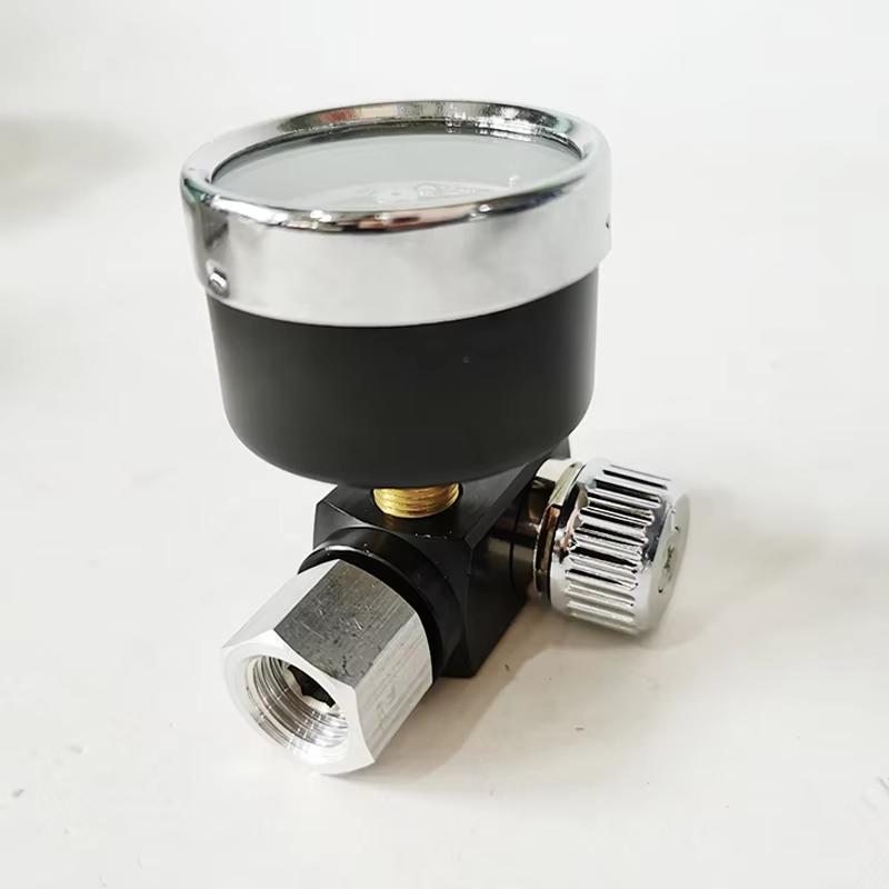 German WARTE Spray Gun Pressure Gauge Car Paint Spray Gun Pressure Regulator Gun Tail Pressure Gauge Pressure Regulator