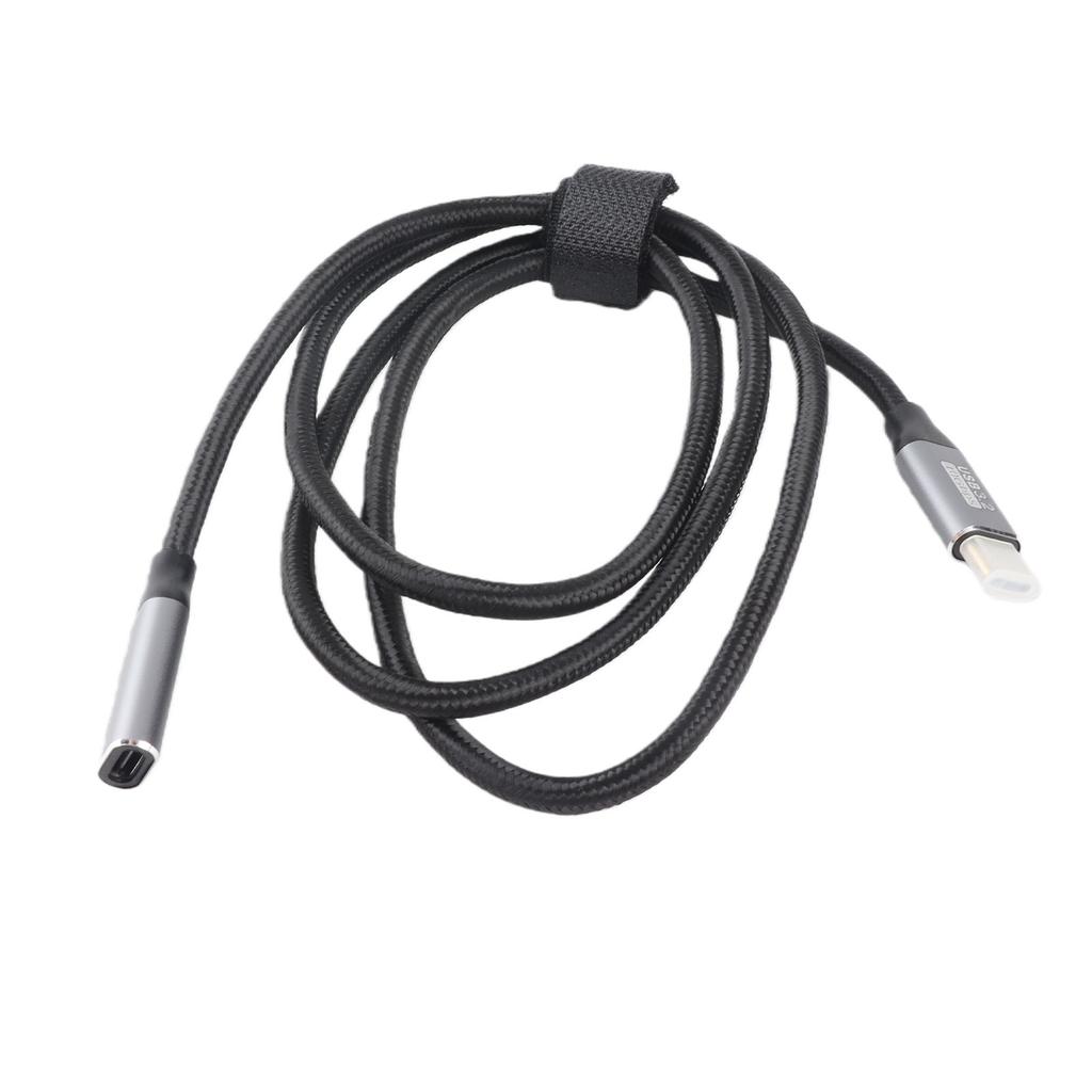 USB C Extension Cable 10Gbps Data Sync 100W Power Delivery 4K 60Hz Video Output USB C Cable with E Marker Chip