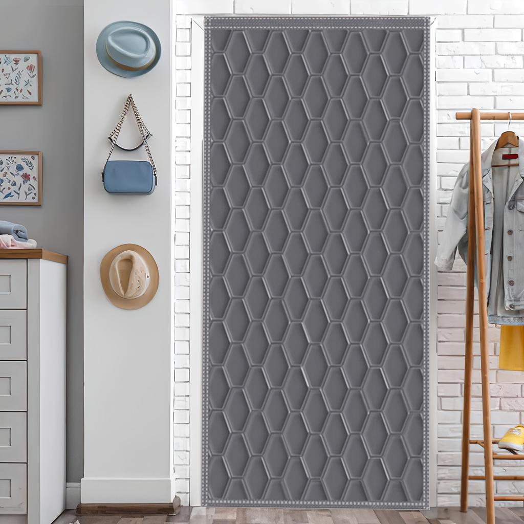 Winter-Haustürvorhänge sind schall- und kältebeständig und bieten Privatsphäre und Wärmeisolierung für Familien.