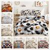 Three-Piece World Cup Football Quilt Cover Decorative Bedding Digital Printing Kit