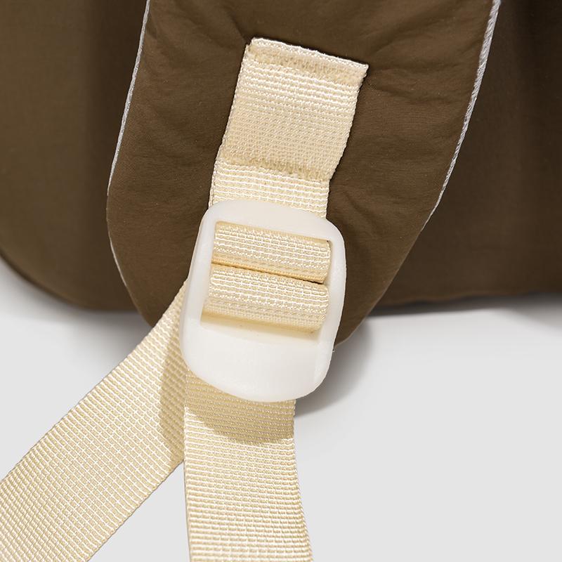 Contrast Color Schoolbag Lightweight Travel Backpack Large Capacity Backpack