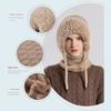 Multifunctional Knitted Hat – Winter Windproof Warm Hat Scarf Mask Triple-Function Design
