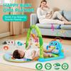 UMIKU Baby Gym Play Mats Baby Toys Tummy Time Mat Musical Activity Center for Newborn Infant Piano Babies Play Mat Music & Light Newborn Infant Gifts