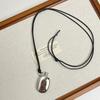 Modern Jewelry Elegant Temperament Metal Kettle Pendant Necklace For Women Simply Design Accessories