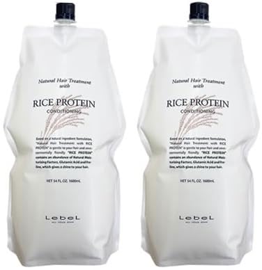 

Rubel Натуральное средство для волос с протеином риса RP 1600 мл, набор из 2 шт.