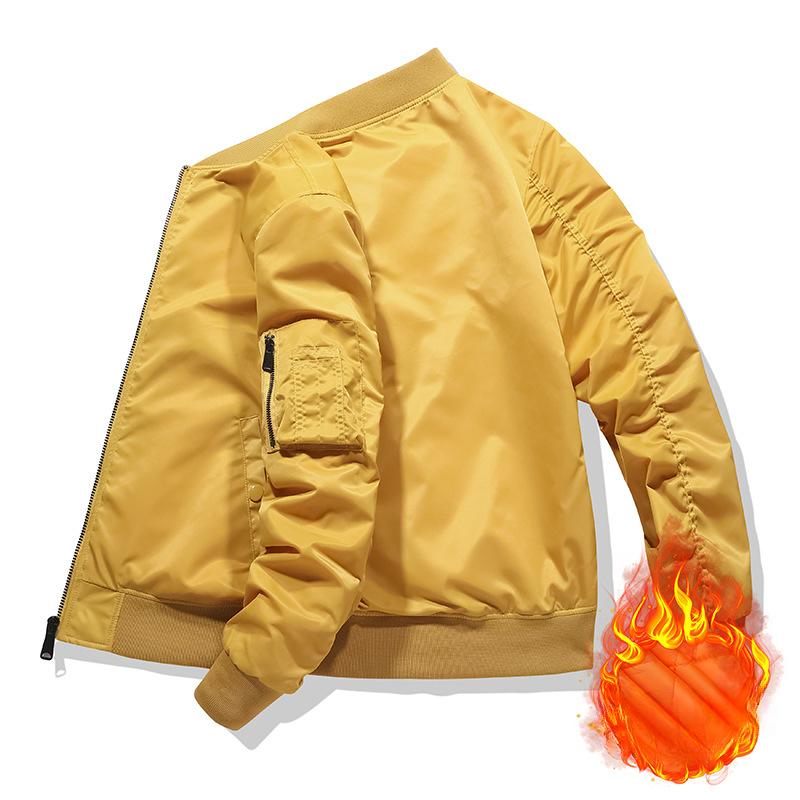 Bomber Jacket Men's Baseball Uniform Work Jacket